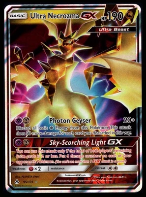 Ultra Necrozma GX Ultra Rare SM - Forbidden Light 95/131 NM - Image 1 of 2
