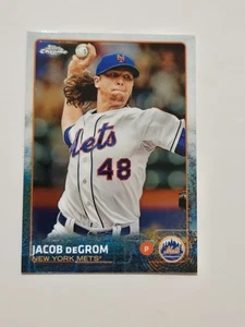 Jacob Degrom 2015 Topps Chrome Refractor #183 New York Mets - Bild 1 von 2