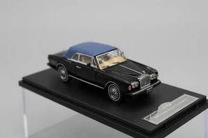 GFCC 1/64 Escala Rolls-Royce Corniche IV Negro Diecast Coche Modelo Juguete Regalo Nuevo en Caja - Imagen 1 de 6