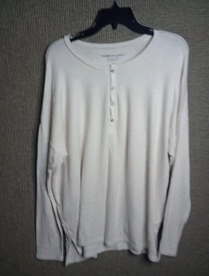  American eagle super soft standard fit long sleeve Henley shirt size L - Image 1 of 4