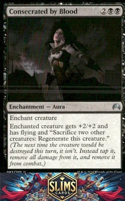 Magic the Gathering MTG Magic Origins Consecrated by Blood #87 Buy 2 Get 1 - Image 1 of 2