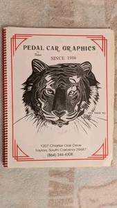 Bob Ellsworth, PEDAL CAR GRAPHICS, 1999 Catalog, Spiral-Bound PB, 92 Pages - Picture 1 of 9