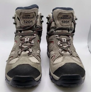 New Balance Womens Hiking Boots 1201 Terra Stryder Ankle Lace Up Gray Size 7 USA - Picture 1 of 8