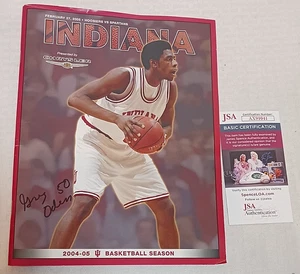 1/1 Rare COLLEGE VISIT High School GREG ODOM Autogramm signed Programm JSA NBA - Bild 1 von 1