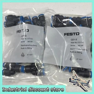 153150 10 Stück neue Festo Gasarmaturen QSY-8 schneller Versand - Bild 1 von 2