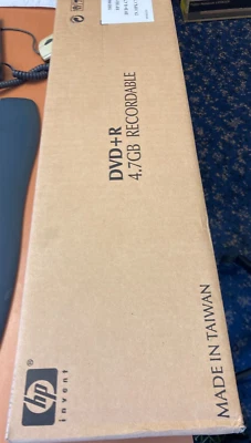 200 Stück DVD+R 4,7GB 16x Speed in 20 Stück 10er Cakeboxen NEU OVP - Bild 1 von 3