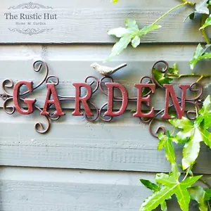 Cast Iron Garden Sign - Picture 1 of 1