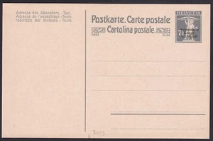Schweiz Dienst Kriegswirtschaft Überdruck-Karte Mi.Nr. DPB 1 I geprüft BPP (603) - Picture 1 of 2