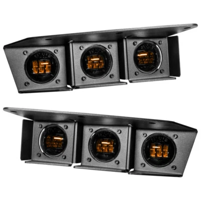 Oracle Triple LED Fog Light kit for Steel Bumper for High 21-22 Ford Bronco - Image 1 of 4