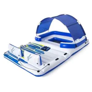 Aufblasbarer Sommer Pool Lilo Luftbett Schwimmen Designer Sonnenliege Liegestuhl - Bild 1 von 10