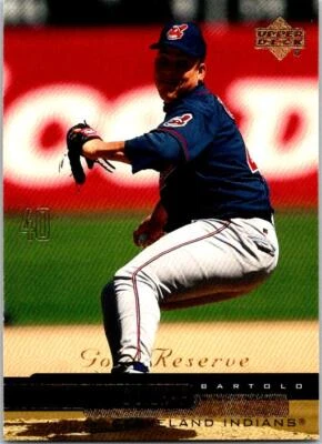 2000 Upper Deck Gold Reserve Bartolo Colon #35 Cleveland Indians - Image 1 of 2