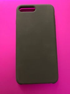 Totu liquid silicone iPhone 7/8 Plus - Black - No Retail Packaging - Picture 1 of 3