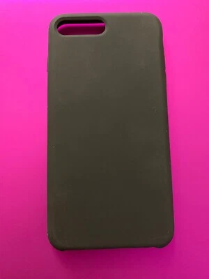Totu liquid silicone iPhone 7/8 Plus - Black - No Retail Packaging - Image 1 of 3