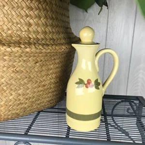 California Pantry Ceramic Olive Oil Bottle Container With Lid Decorative - Picture 1 of 10