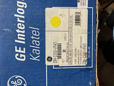 GE Interlog 5" Dome, High Res, Color, 3-8mm Varifocal Lens, DC, AutoIris Foto 1 de 4