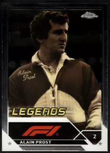 ALAIN PROST 2023 Topps Chrome F1 Formula 1 LEGENDS #196 World Champion - Picture 1 of 2