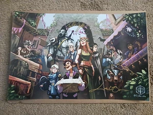 CRITICAL ROLE 2019 Search For Grog x8 FULL CAST Signed VIP Poster Vox Machina - Picture 1 of 5