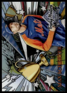 2022 Stadium Club Chrome #RL-35 Max Scherzer Trophy Hunters New York Mets - Picture 1 of 2