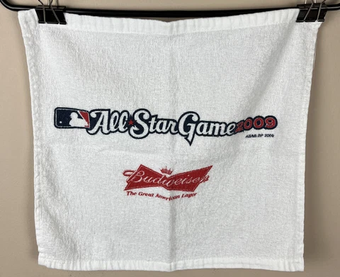 All Star Game Rally Towel 2009 Baseball MLB Busch Stadium St Louis Budweiser Cover