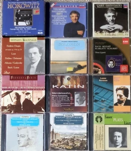 Classical Piano Music CDs X 12 (14 Discs) Job Lot Bundle - Picture 1 of 3