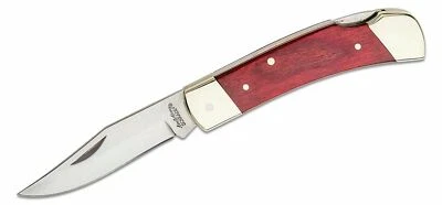 Cuchillo de bolsillo plegable Schrade Uncle Henry madera ahumada con bloqueo EDC + funda LB5 Foto 1 de 2