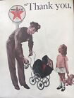 1950?s Texaco AD 10? x 13? Plastic Wrap On Cardboard! Check The Pictures - Nice!