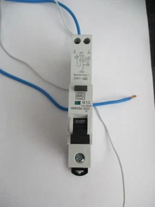 INTERRUPTOR DE CIRCUITO RCBO MK SENTRY H6833s B10 10 AMP 30mA - Imagen 1 de 1