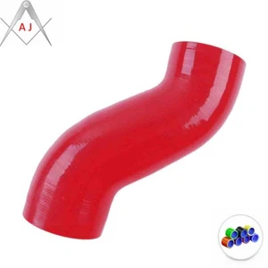 Red For Subaru Impreza GDA GDB WRX STI 2002-2007 Post MAF Silicone Intake Hose - Picture 1 of 3