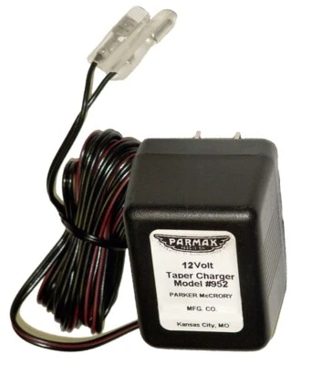 NEW PARMAK PARKER MCCRORY 952 ELECTRIC FENCE 12 VOLT BATTERY TAPER CHARGER