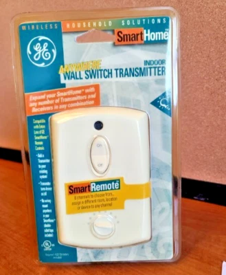 GE SmartHome  Anywhere Indoor Wall Switch Transmitter  RFS102TX - Image 1 of 2