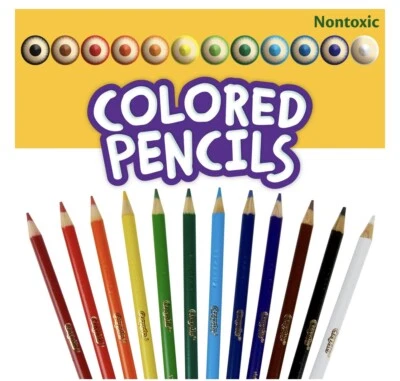 New in Box Crayola Colored Pencils 2 Sets 12 pcs - Pre-Sharpened, Bold Colors - Image 1 of 4