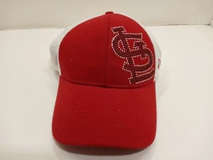New Era St. Louis Cardinals Hook And Loop Mesh Trucker Mütze Cap Damen rot/weiß  - Bild 1 von 8