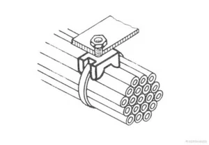 HERTH+BUSS ELPARTS Befestigungssockel, Kabelbinder 50265713066 - Afbeelding 1 van 2