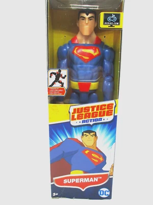SUPERMAN  DC Comics Justice League Action Figure Posable TOY  MATTEL - Image 1 of 4
