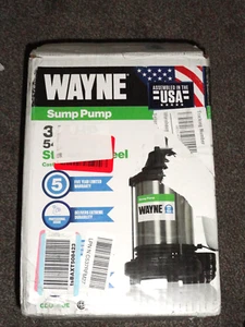 Wayne 58321-WYN3 CDU980E 3/4 HP Sumergible Hierro Fundido y Acero Inoxidable Suma... - Imagen 1 de 9