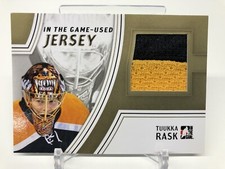 2014 In The Game Tuukka Rask Gold Version Jersey!