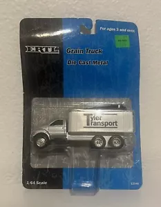 Ertl 1/64 Ford Tyler Transport Feed Truck Grain Truck New Sealed Gray White - Picture 1 of 3