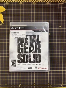 Metal Gear Solid The Legacy Collection 1987-2012 PlayStation 3 PS3 NEW *RARE - Picture 1 of 8