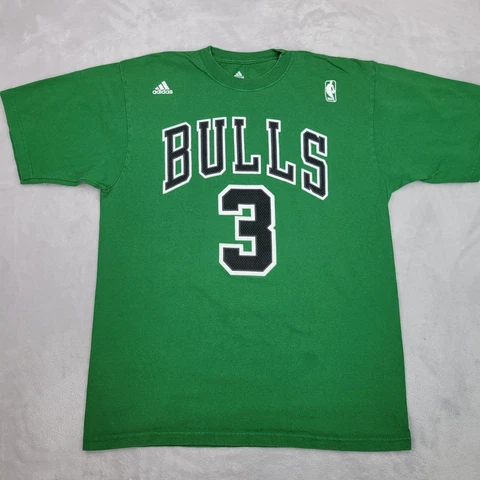 Chicago Bulls Shirt Mens Medium Green Basketball Team Ben Wallace Jersey Adult Cover