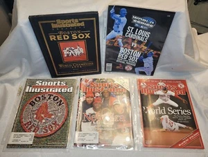 Boston Redsox Sports Illustrated & Game Program 2004 World Series Champs - Picture 1 of 6