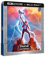 Thor: Love and Thunder (4K Ultra HD + Blu-ray, 2022, 2 Dischi, Edizione SteelBook)