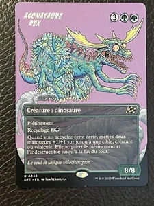 Mtg DFT Aetherdrift— Agonasaure Rex Agonasaur — NM—Borderless FR - Imagen 1 de 1