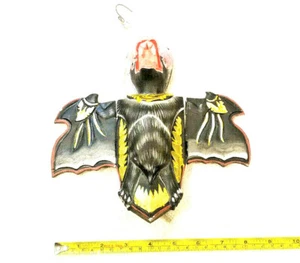 Black/Gold Bat Figurine SET-- RARE -- One-of-a-kind - Picture 1 of 8