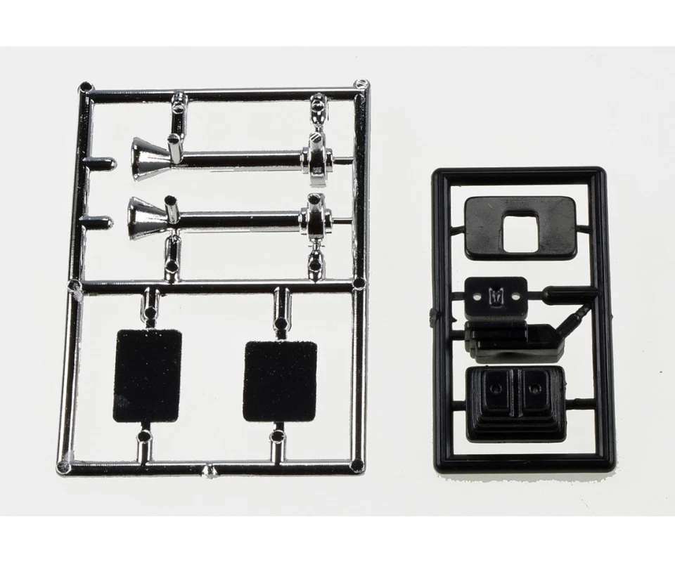 Carson 500013513 - 1:14 Truck Fanfaren Und Spiegel-Set - Neu - Bild 1 von 1