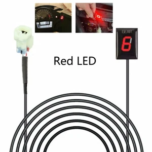 Motorcycle Gear Indicator Red LED For Honda CBR600RR CB400F CBR600F CBR1000RR - Picture 1 of 8