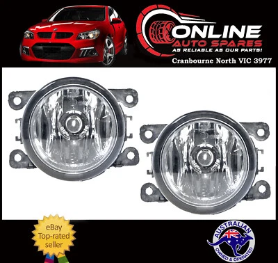 Fog Light Assembly + Globe x2 fit Ford Transit VM VN VO 06-18 spot lamp - image 1 of 2