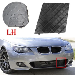 Para BMW E60 E61 M Paquete 03~2010 Cubierta de parachoques delantero izquierdo Parrilla de malla inferior - Imagen 1 de 7
