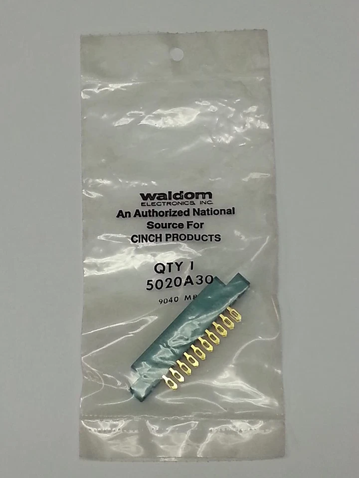 Conector de borde de tarjeta cinch 50-20a-30, 20 posiciones trw 251-10-30-160 Foto 1 de 1
