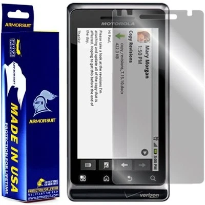 [2 Pack] ArmorSuit Motorola Droid 2 Clear Anti-Bubble Screen Protector - Image 1 of 4
