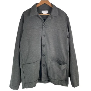 Ministry Of Supply Fusion Chore Chaqueta Para Hombres XL Gris Elástico Botón Inteligente Informal - Imagen 1 de 12
